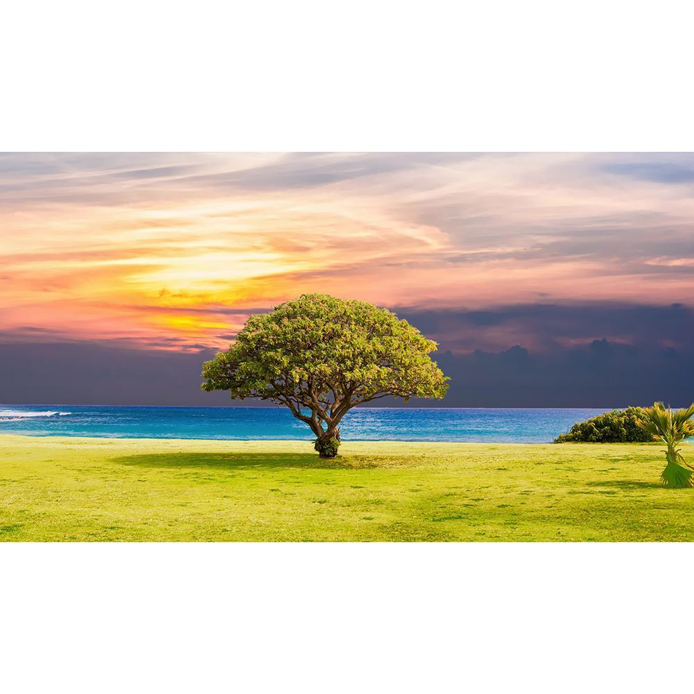Arbre - peinture diamant pleine - 30x40cm
