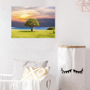 Arbre - peinture diamant pleine - 30x40cm