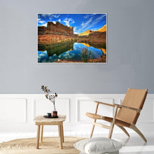 Charger l&#39;image dans la galerie, Grandes montagnes - peinture en diamant complet - 30x40cm
