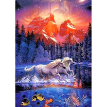 Charger l&#39;image dans la galerie, Cheval - peinture en diamant complet - 30x40cm

