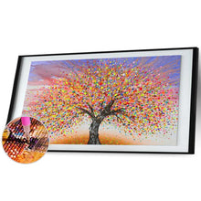 Charger l&#39;image dans la galerie, Arbre - peinture complète de diamant - 50x100cm
