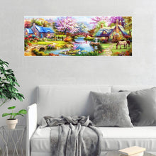 Charger l&#39;image dans la galerie, Maison - peinture en diamant complet - 50x100cm
