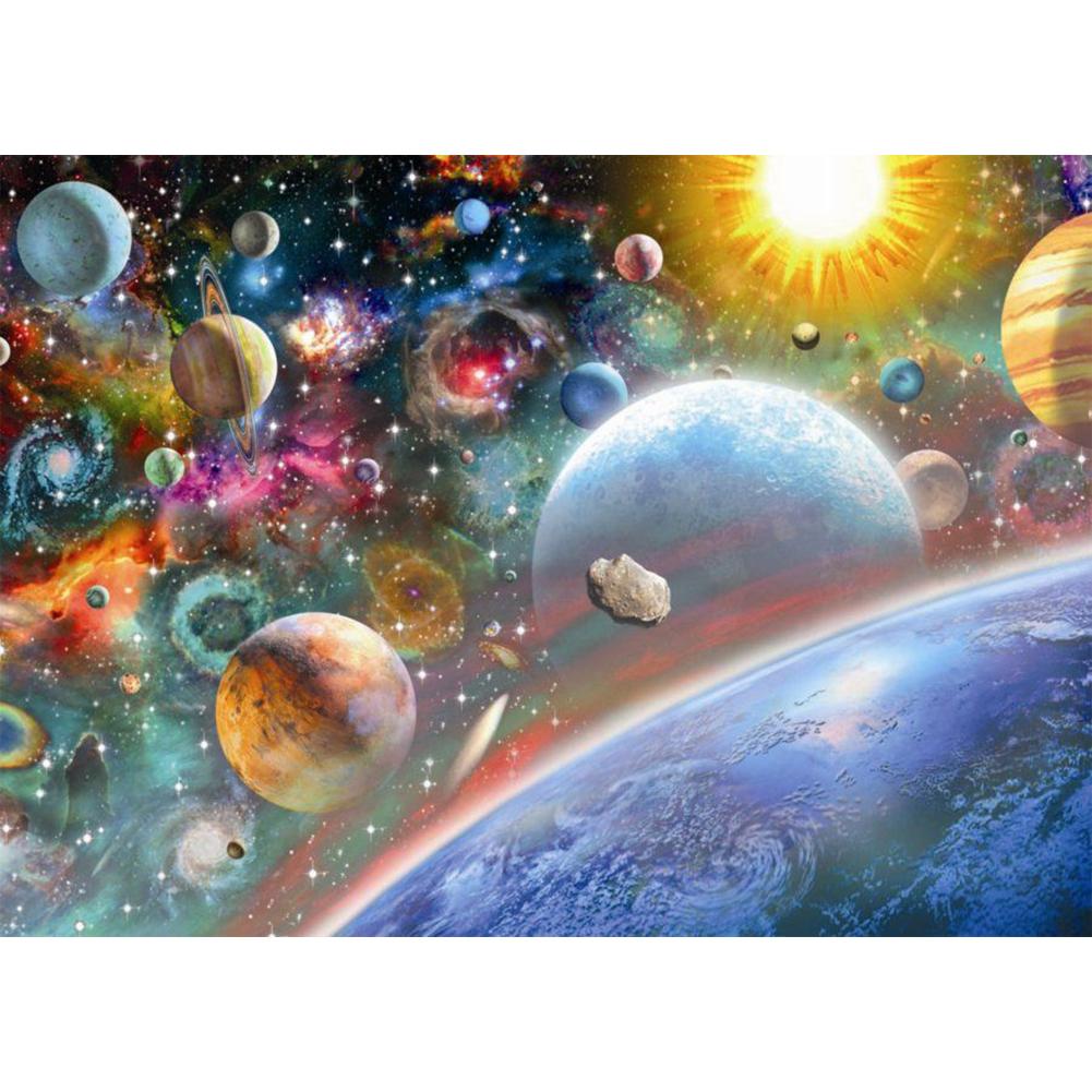 Univers - peinture diamant pleine - 40x30cm