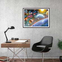 Charger l&#39;image dans la galerie, Univers - peinture diamant pleine - 40x30cm
