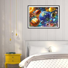 Charger l&#39;image dans la galerie, Univers - peinture diamant pleine - 40x30cm
