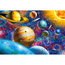 Charger l&#39;image dans la galerie, Univers - peinture diamant pleine - 40x30cm

