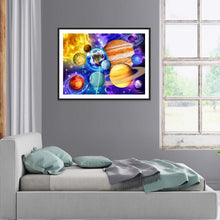 Charger l&#39;image dans la galerie, Univers - peinture diamant pleine - 40x30cm
