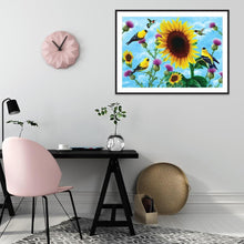 Charger l&#39;image dans la galerie, Oiseau debout - peinture complète de diamant - 40x30cm
