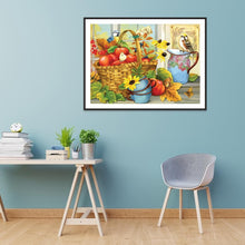 Charger l&#39;image dans la galerie, Oiseau debout - peinture complète de diamant - 40x30cm
