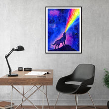 Charger l&#39;image dans la galerie, Loup de nouveauté - peinture de diamant complète - 30x40cm

