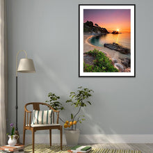 Charger l&#39;image dans la galerie, Bord de mer facile - peinture en diamant complet - 30x40cm
