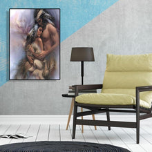 Charger l&#39;image dans la galerie, Couples de point de croix - peinture complète de diamant - 30x40cm
