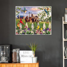 Charger l&#39;image dans la galerie, Prairie de cheval - peinture complète de diamant - 30x40cm
