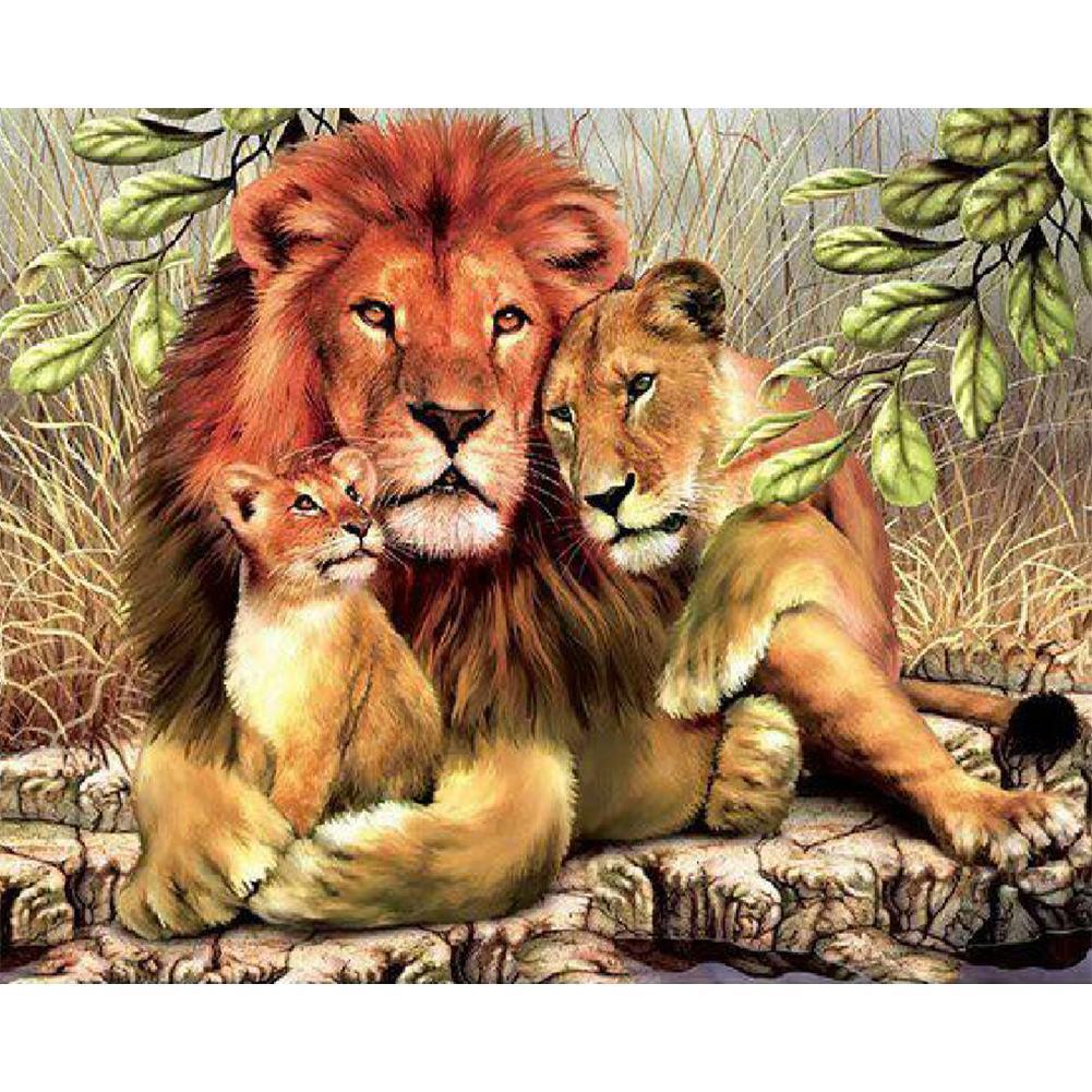 Animal - peinture en diamant complet - 40x30cm