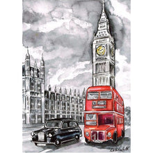 Charger l&#39;image dans la galerie, Big ben - peinture en diamant complet - 30x40cm
