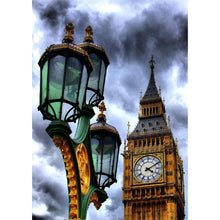 Charger l&#39;image dans la galerie, Big ben - peinture en diamant complet - 30x40cm

