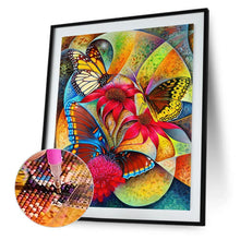 Charger l&#39;image dans la galerie, Papillon - peinture en diamant complet - 30x40cm

