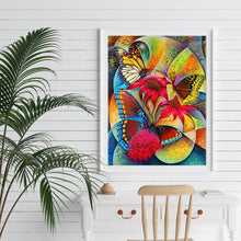 Charger l&#39;image dans la galerie, Papillon - peinture en diamant complet - 30x40cm
