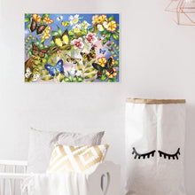 Charger l&#39;image dans la galerie, Papillon - peinture en diamant complet - 30x40cm
