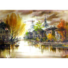 Charger l&#39;image dans la galerie, Pont d’arc de point de croix - peinture complète de diamant - 30x40cm
