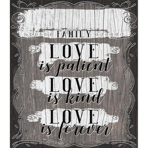 Lettre - peinture en diamant complet - 30x35cm