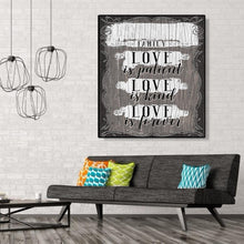 Charger l&#39;image dans la galerie, Lettre - peinture en diamant complet - 30x35cm
