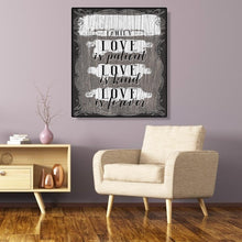 Charger l&#39;image dans la galerie, Lettre - peinture en diamant complet - 30x35cm

