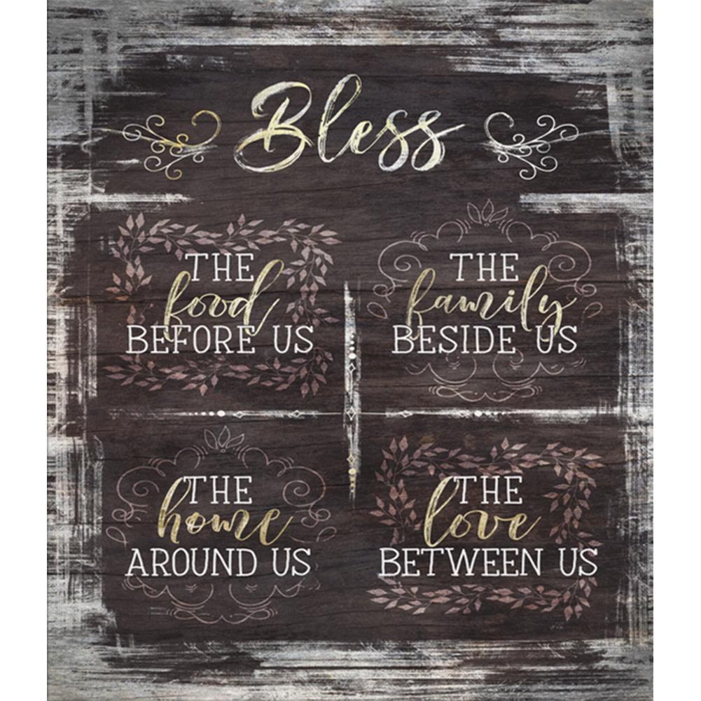 Lettre - peinture en diamant complet - 30x35cm