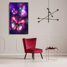 Charger l&#39;image dans la galerie, Papillon - peinture en diamant complet - 30x48cm
