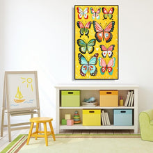 Charger l&#39;image dans la galerie, Papillon - peinture en diamant complet - 30x48cm
