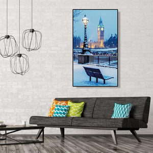 Grande peinture bendiamond - peinture diamant pleine - 30x48cm