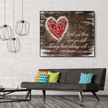 Charger l&#39;image dans la galerie, Word - diamant rond complet - 35x30cm

