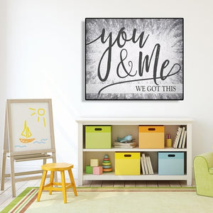 Word - diamant rond complet - 35x30cm