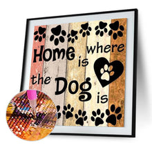 Charger l&#39;image dans la galerie, Lettres - peinture en diamant complet - 30x30cm
