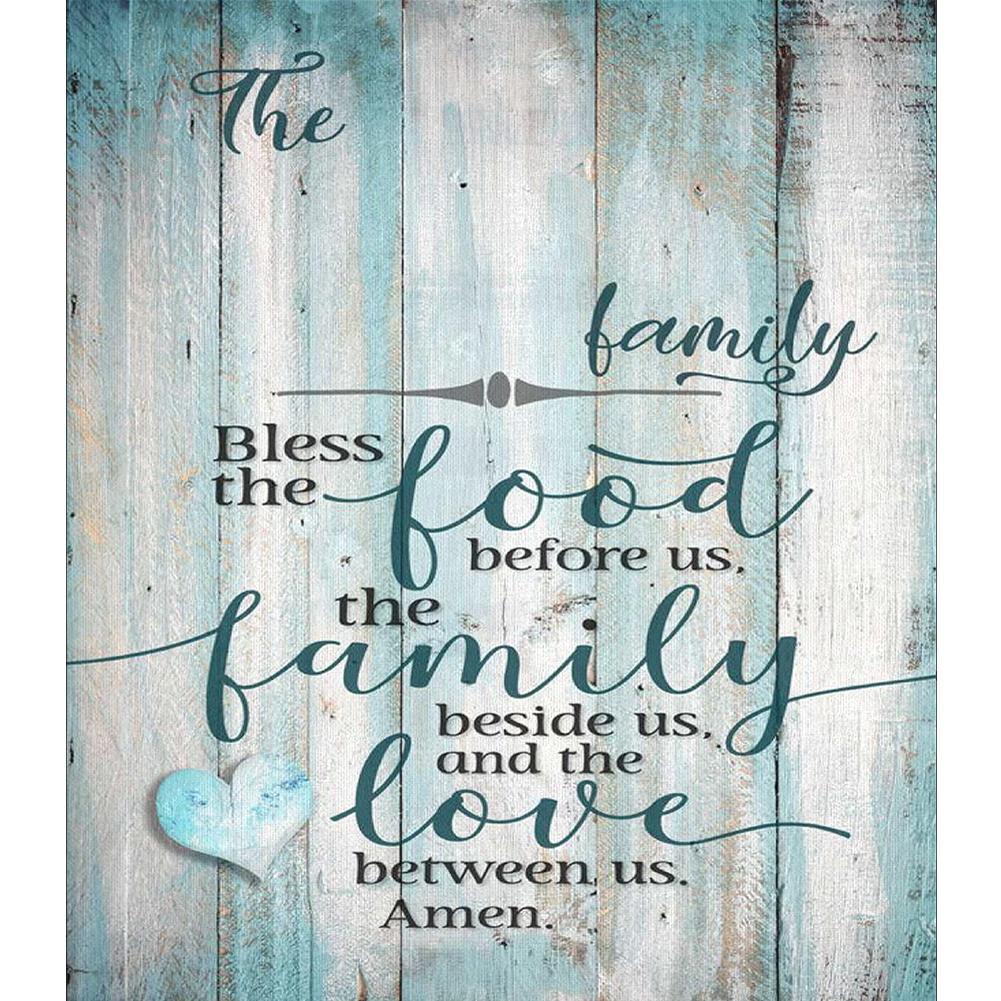 Point de croix - peinture en diamant complet - 30x30cm