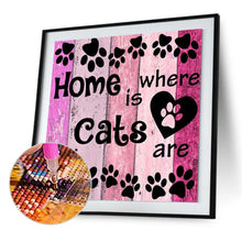 Charger l&#39;image dans la galerie, CatsSet - peinture en diamant complet - 30x30cm
