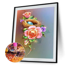Charger l&#39;image dans la galerie, Fleur intelligente - peinture en diamant complet - 40x30cm
