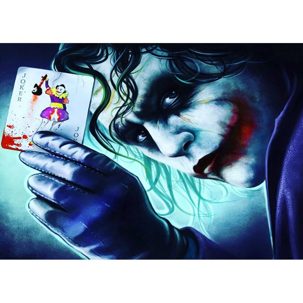 Joker impuissant - peinture en diamant complet - 40x30cm