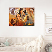 Charger l&#39;image dans la galerie, Amoureux de l’époque - peinture en diamant complet - 40x30cm
