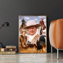 Charger l&#39;image dans la galerie, Cowboy man - peinture en diamant complet - 40x30cm
