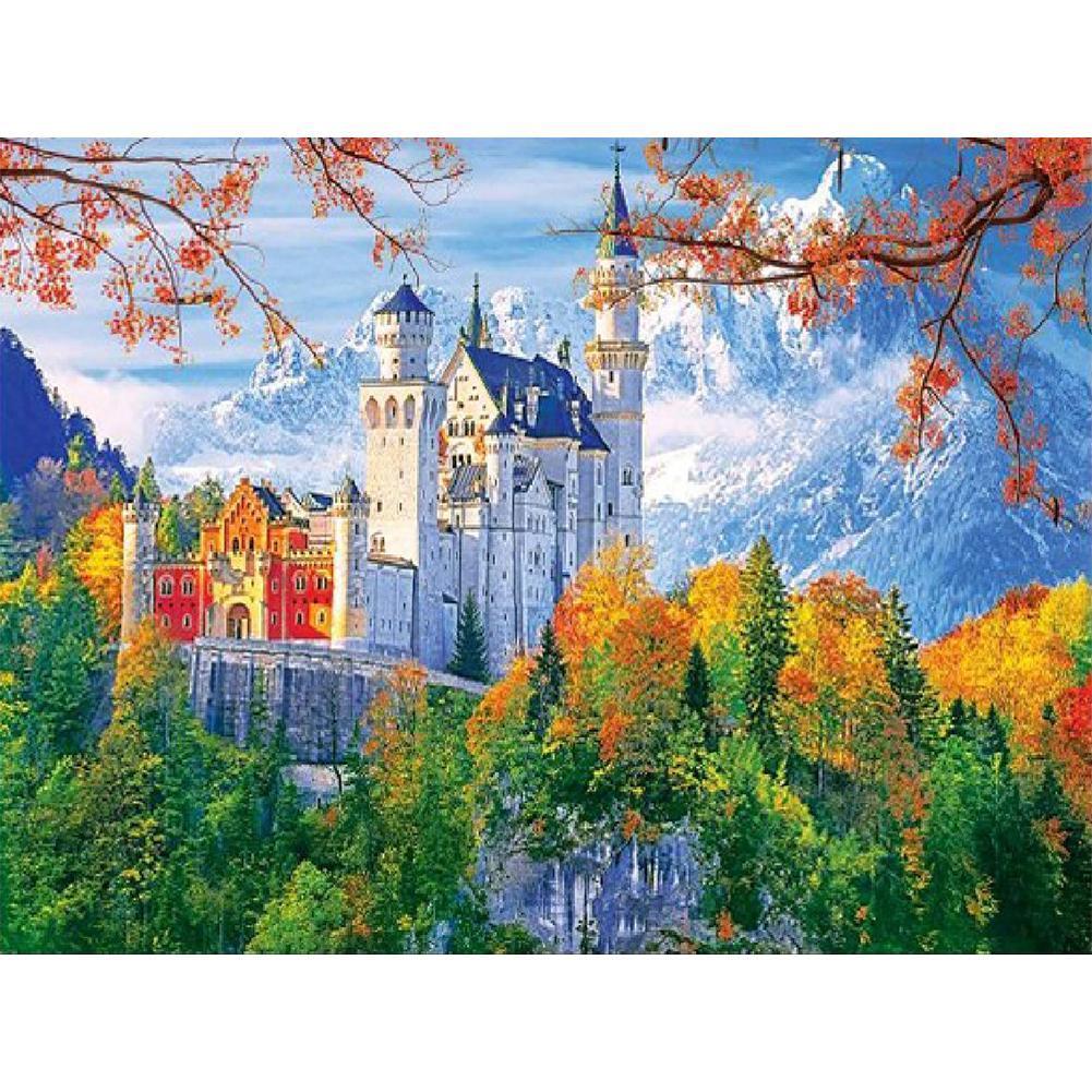 Paysage célèbre - peinture en diamant complet - 45x35cm