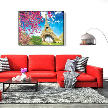 Charger l&#39;image dans la galerie, Paysage célèbre - peinture en diamant complet - 45x35cm
