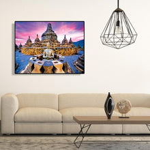 Charger l&#39;image dans la galerie, Paysage célèbre - peinture en diamant complet - 45x35cm
