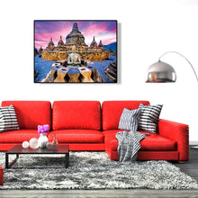 Charger l&#39;image dans la galerie, Paysage célèbre - peinture en diamant complet - 45x35cm

