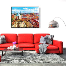 Charger l&#39;image dans la galerie, Paysage célèbre - peinture en diamant complet - 45x35cm

