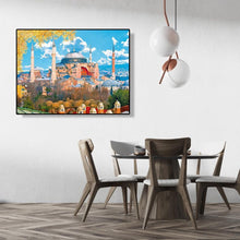 Charger l&#39;image dans la galerie, Paysage célèbre - peinture en diamant complet - 45x35cm
