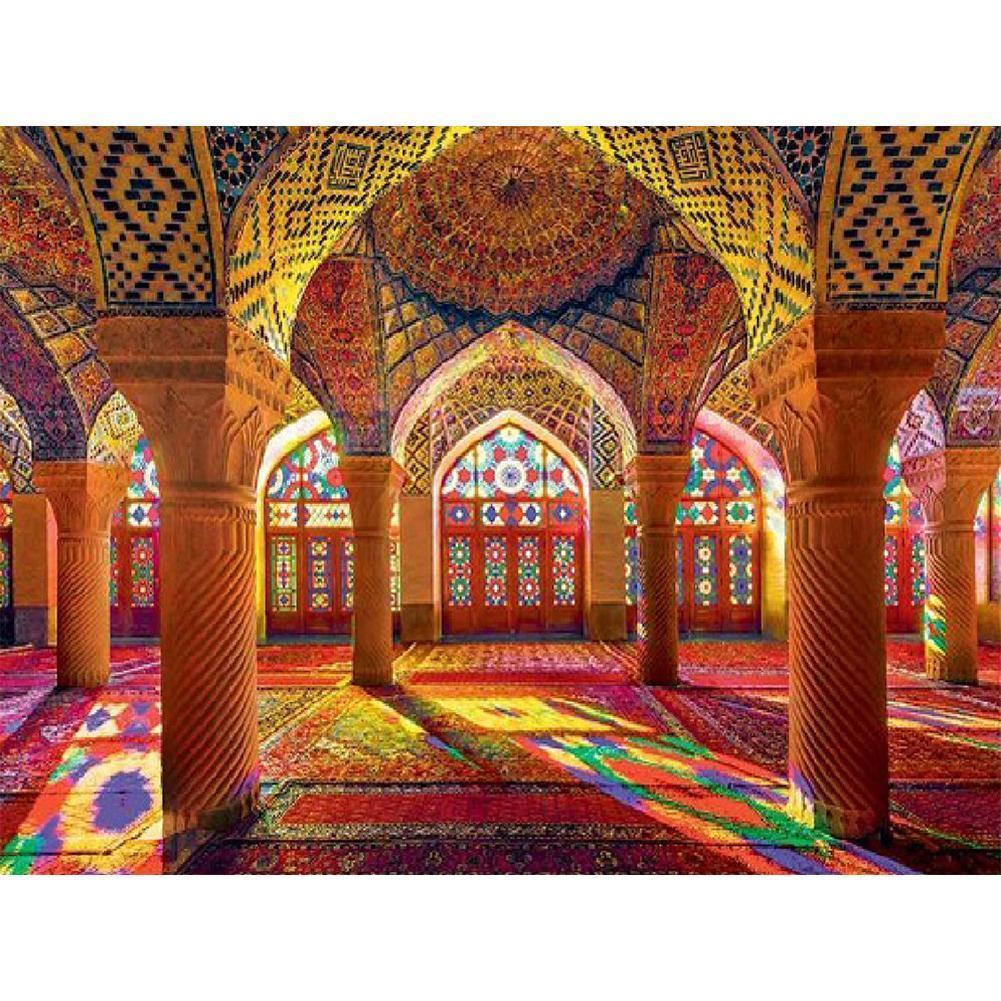 Paysage célèbre - peinture en diamant complet - 45x35cm