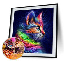 Charger l&#39;image dans la galerie, Catpicture complète - peinture en diamant complet - 30x30cm
