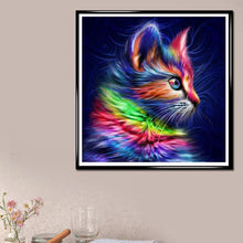 Charger l&#39;image dans la galerie, Catpicture complète - peinture en diamant complet - 30x30cm

