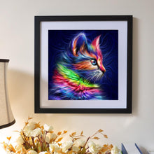 Charger l&#39;image dans la galerie, Catpicture complète - peinture en diamant complet - 30x30cm
